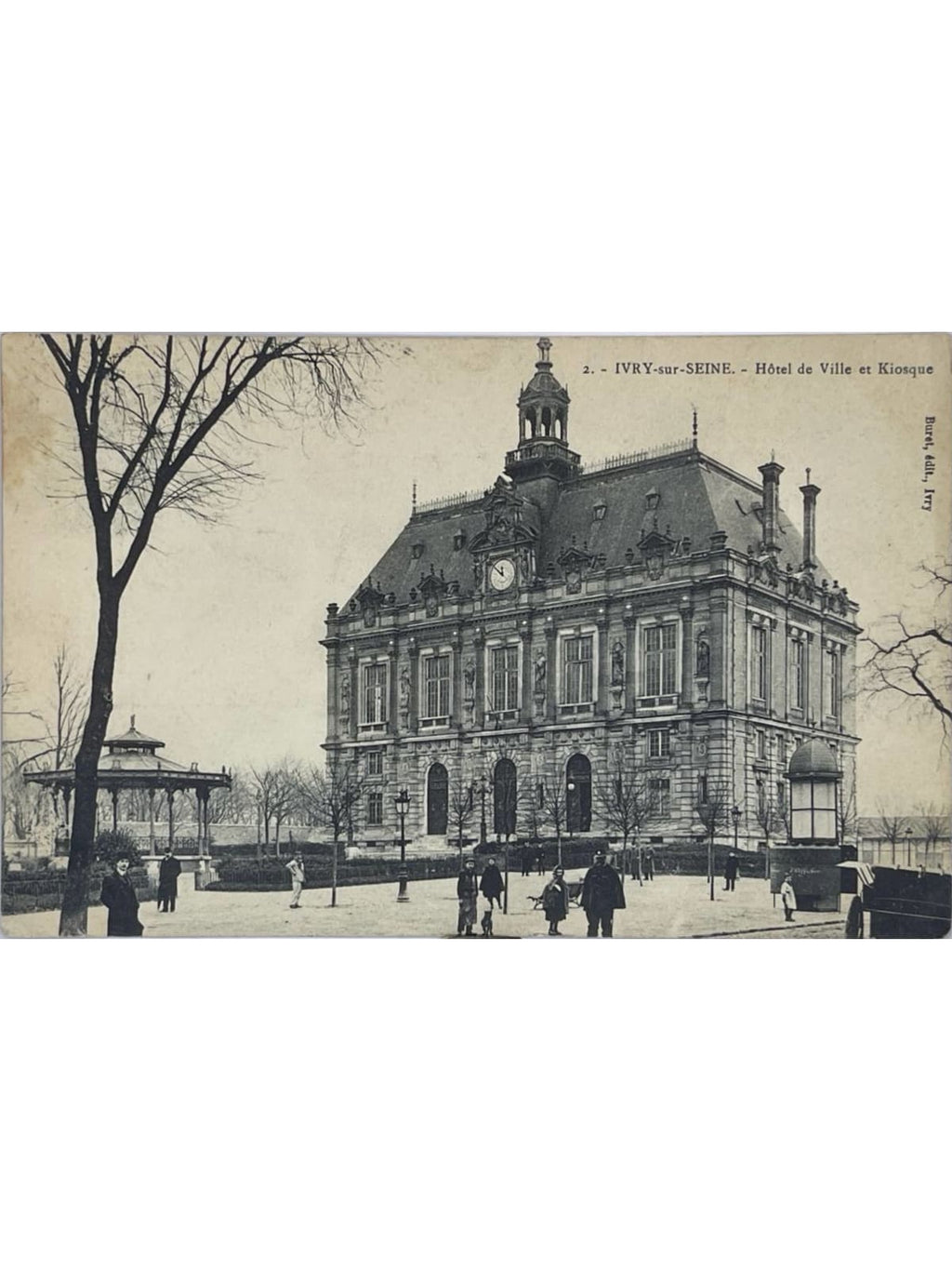 Recto de la carte postale