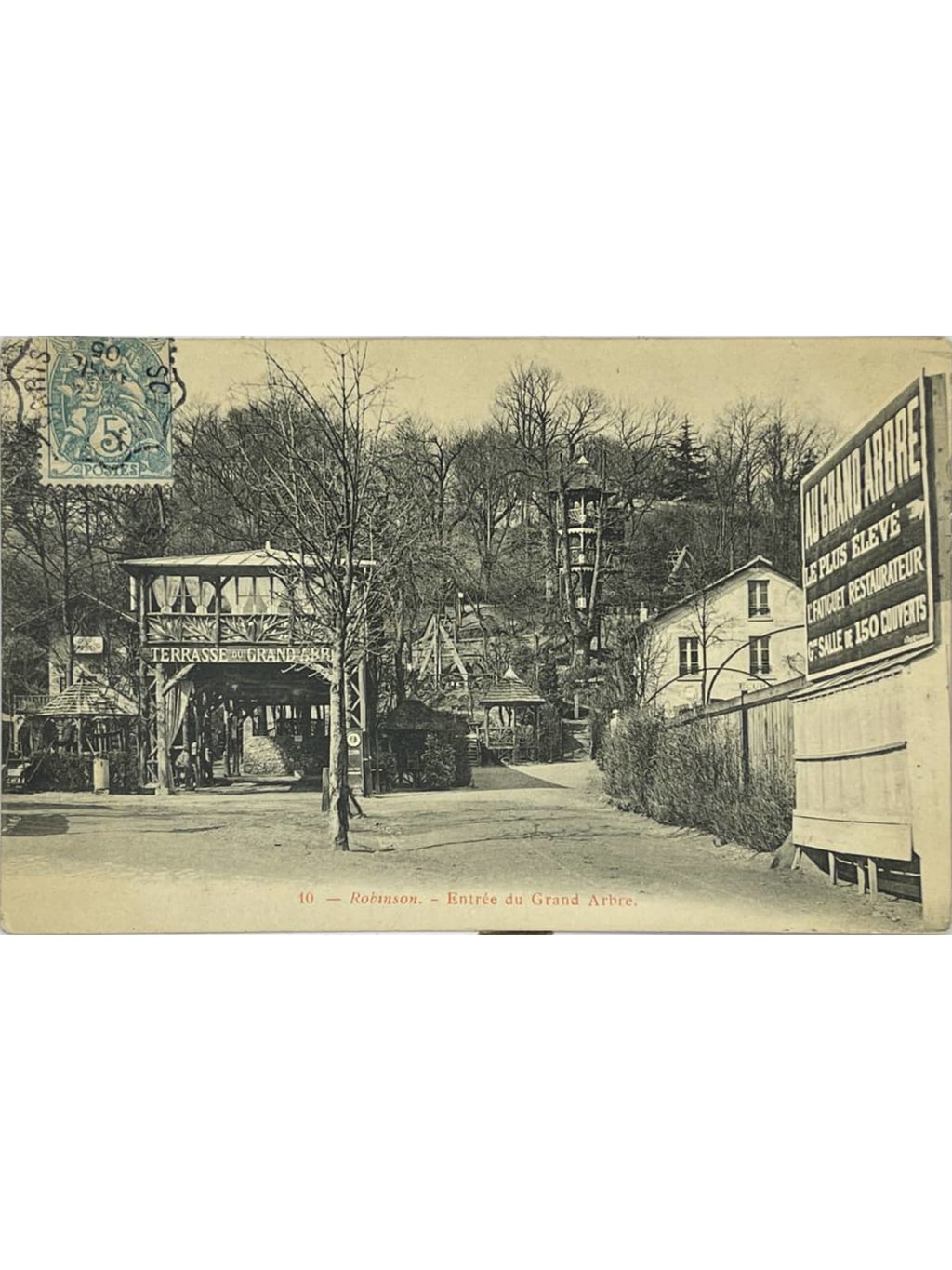 Recto de la carte postale