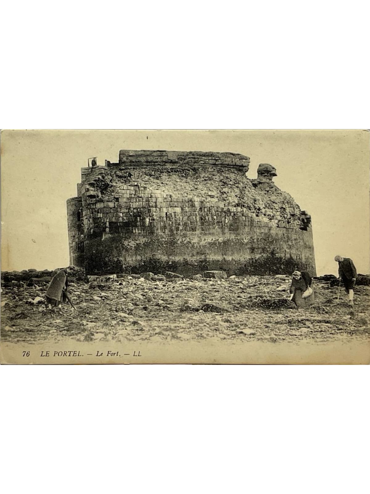 Recto de la carte postale