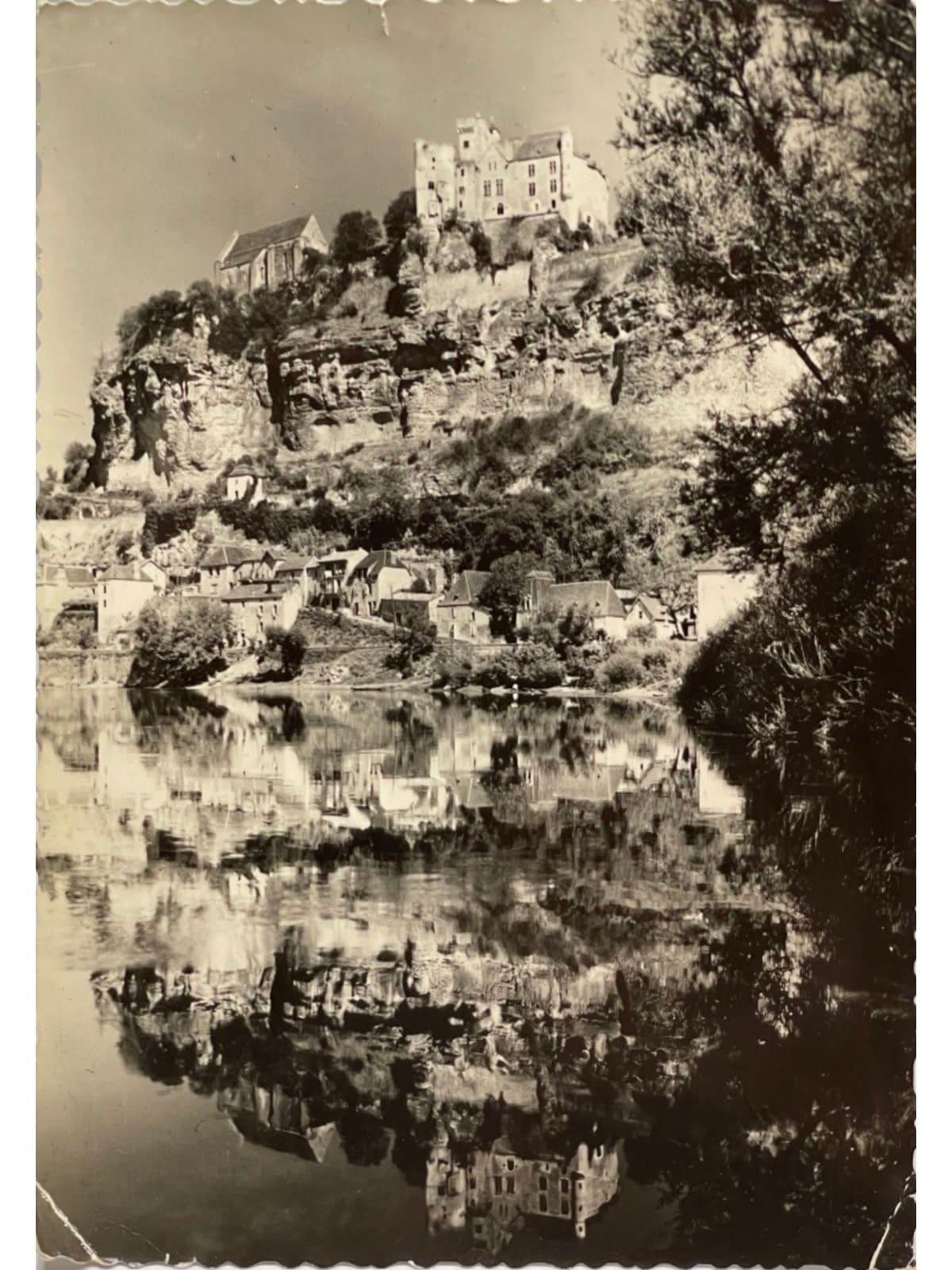 Recto de la carte postale