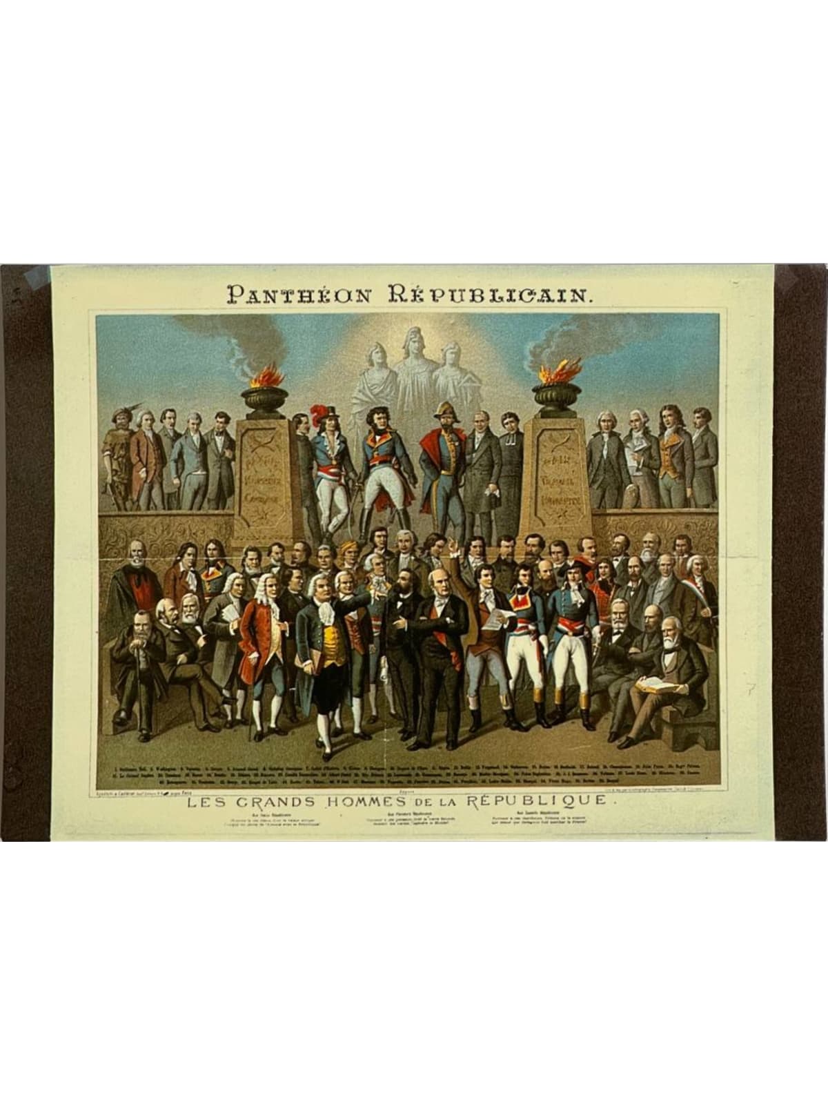 Recto de la carte postale