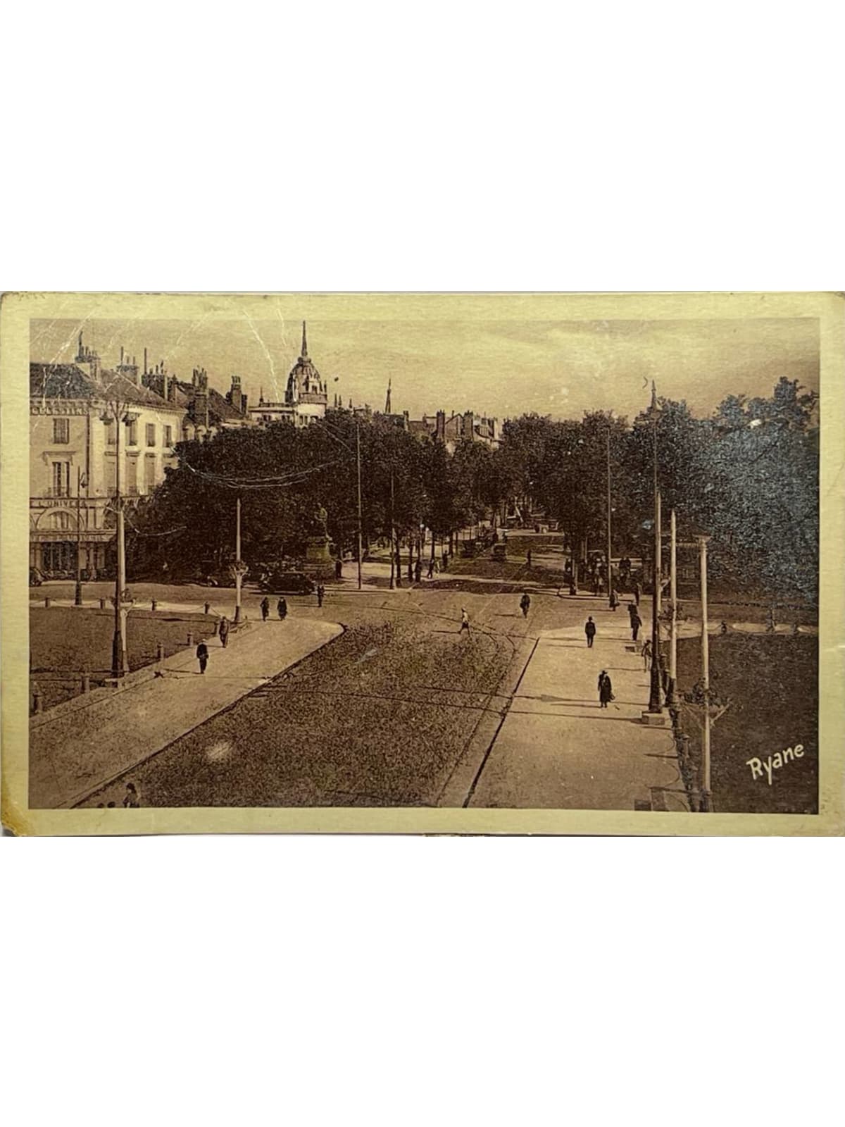 Recto de la carte postale