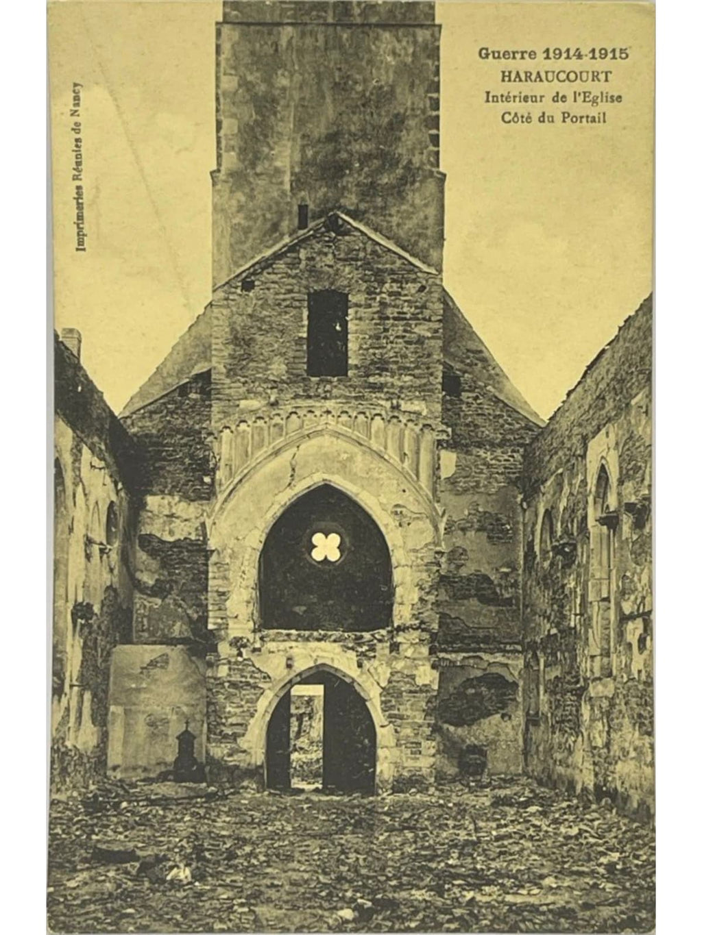 Recto de la carte postale