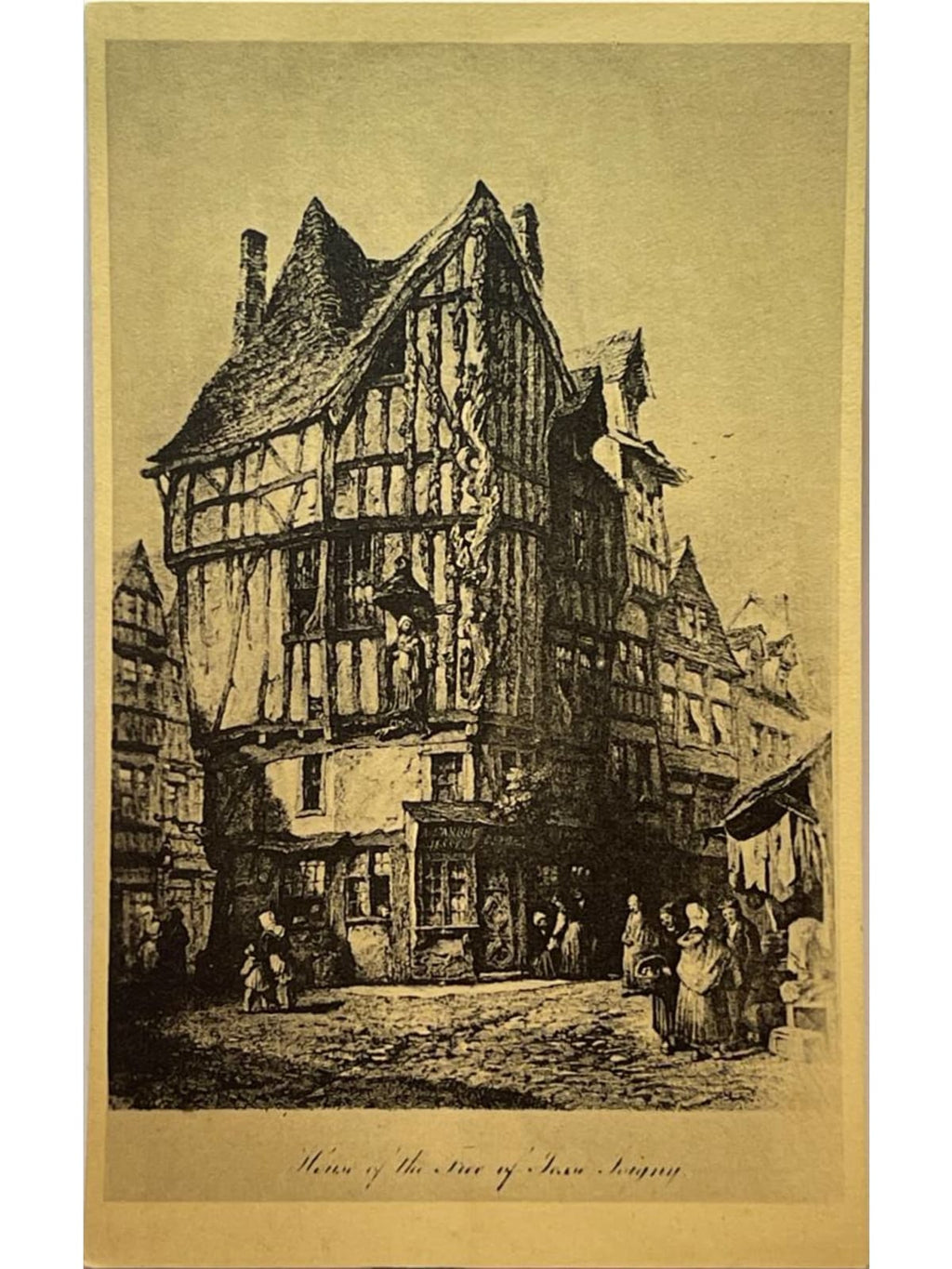 Recto de la carte postale