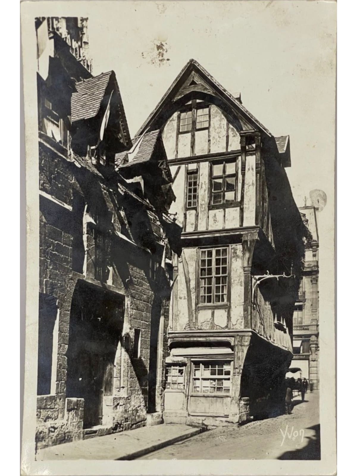 Recto de la carte postale