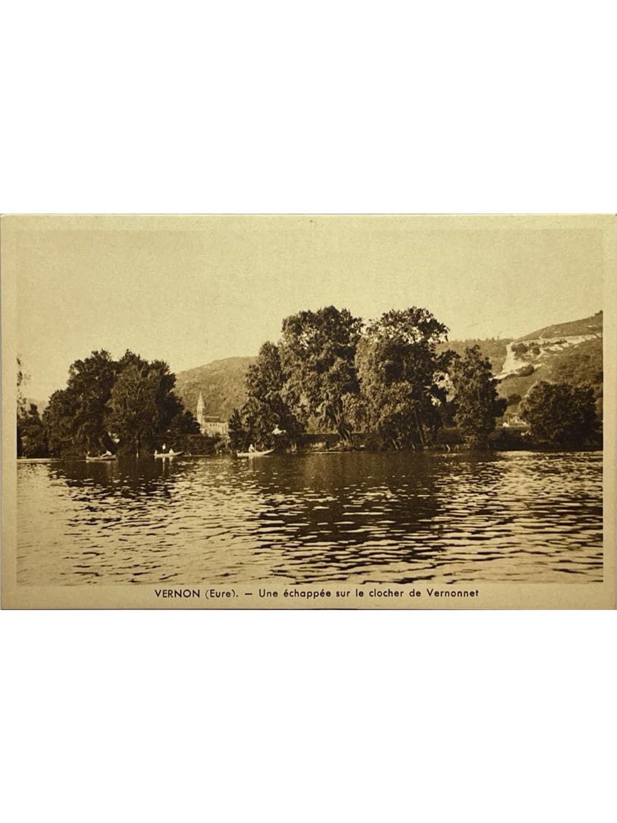 Recto de la carte postale