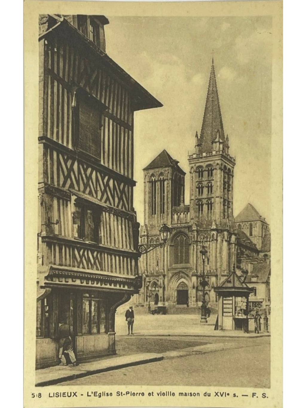 Recto de la carte postale
