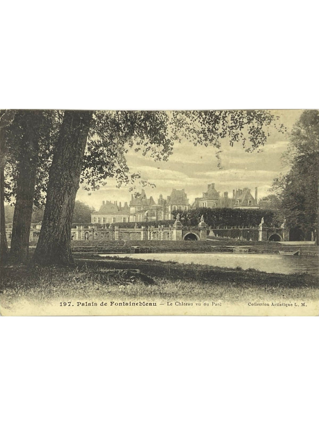 Recto de la carte postale