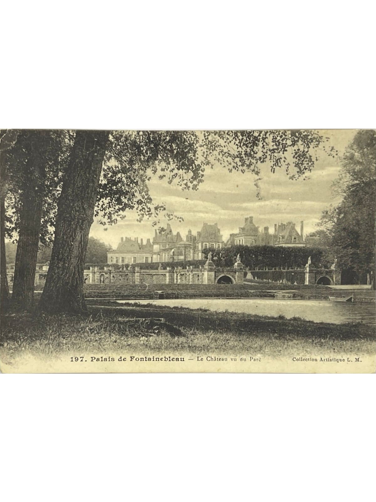 Recto de la carte postale