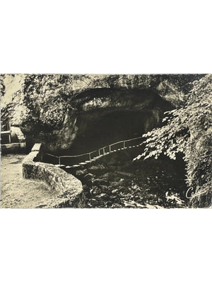 Bélesta (Ariège) – Fontaine intermittente de Fontestorbes, source à sec – CPSM n°1161