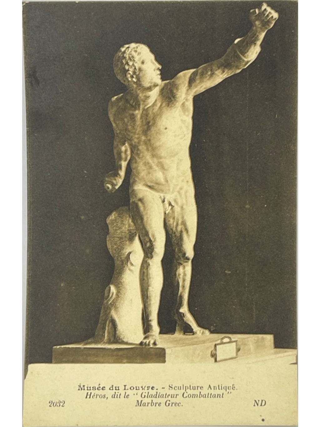 Recto de la carte postale