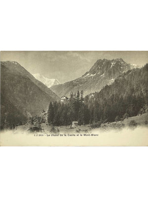 Carte postale – Massif du Mont-Blanc – Chalet de la Casita – J.J. 2816