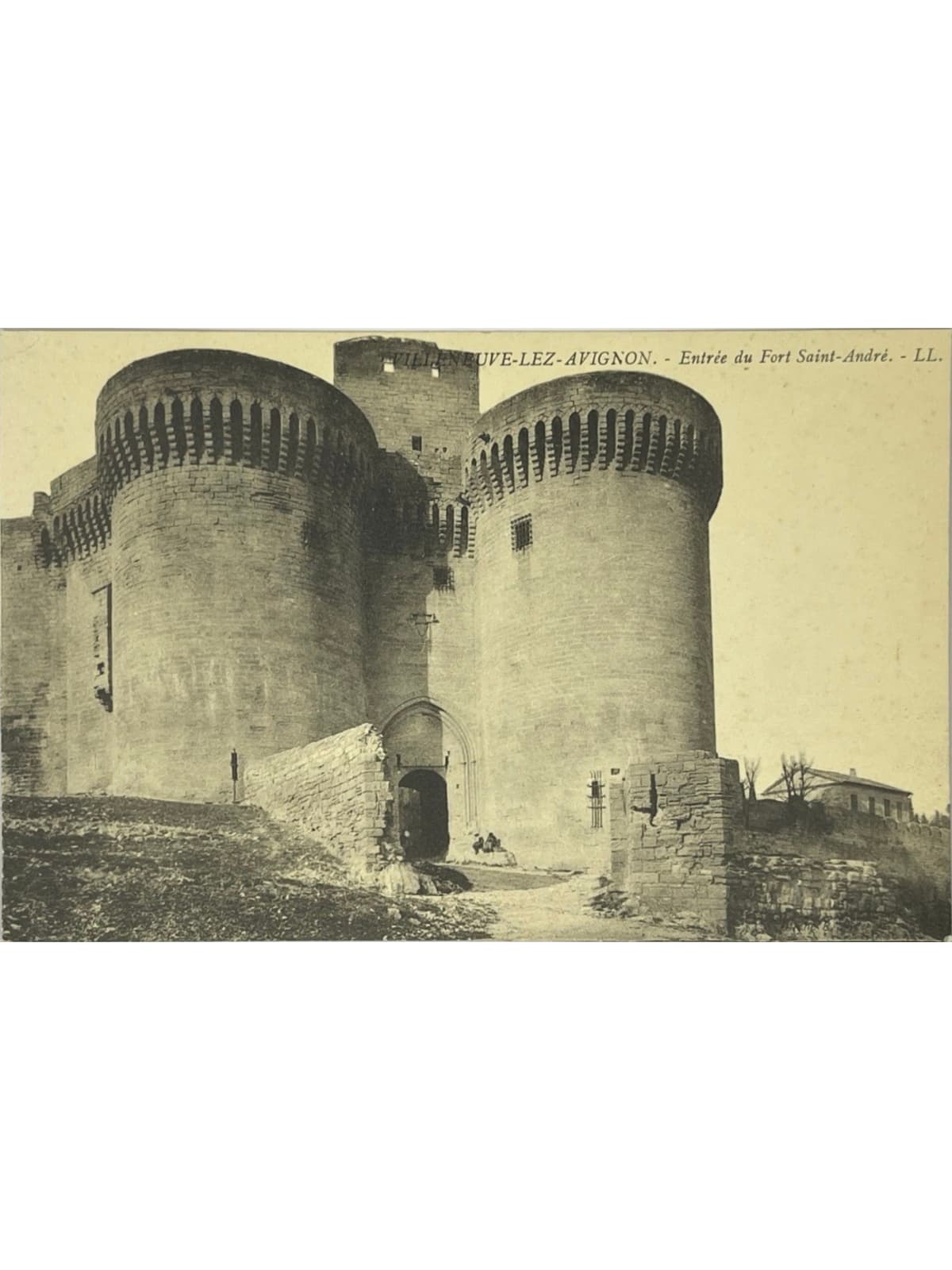 Recto de la carte postale