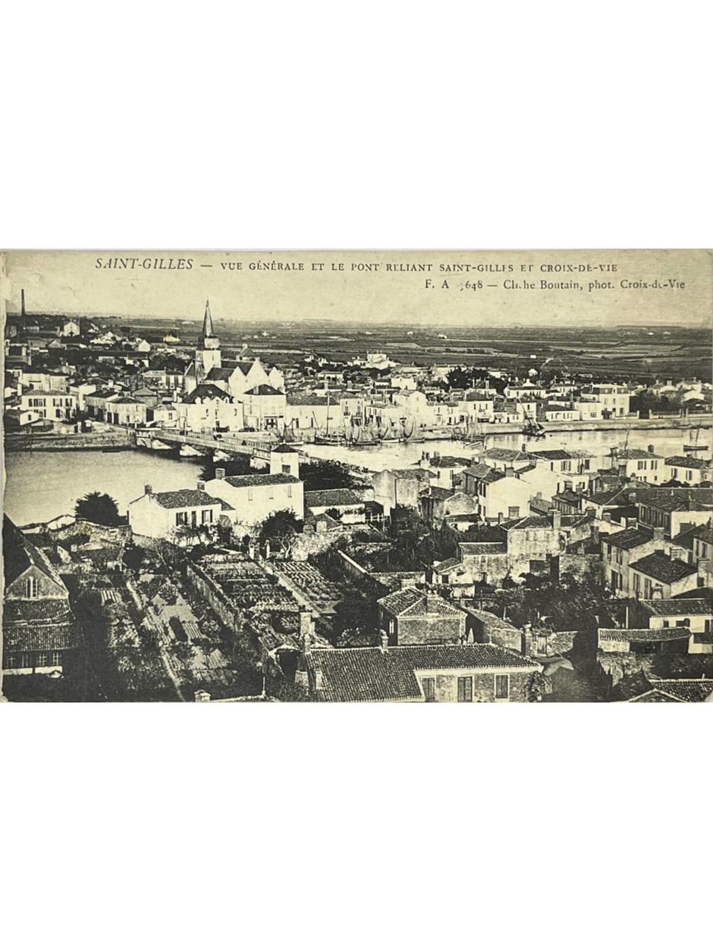 Recto de la carte postale