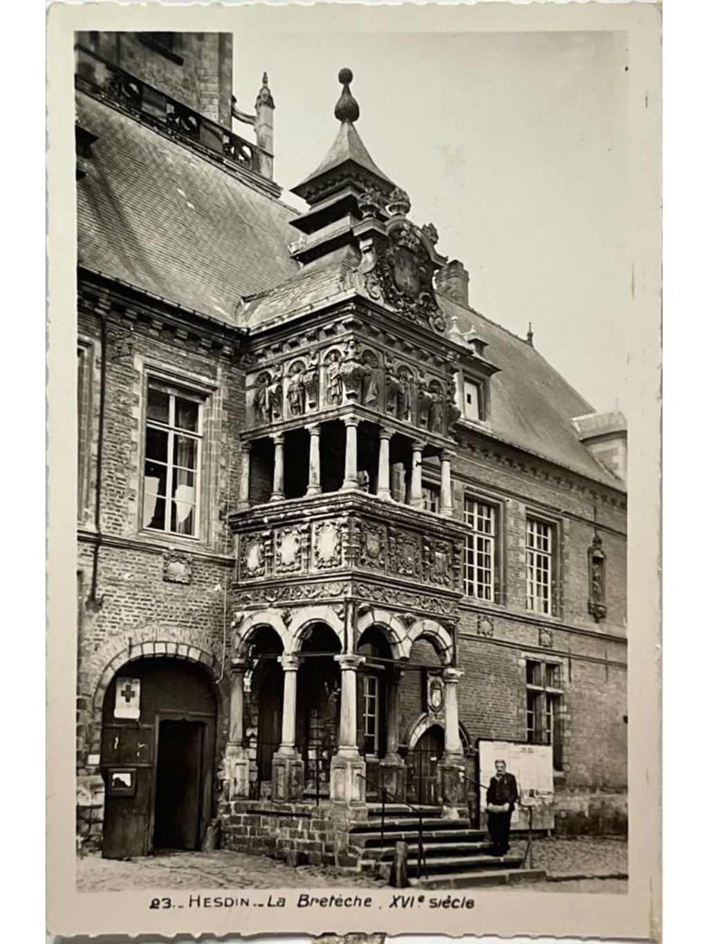 Recto de la carte postale