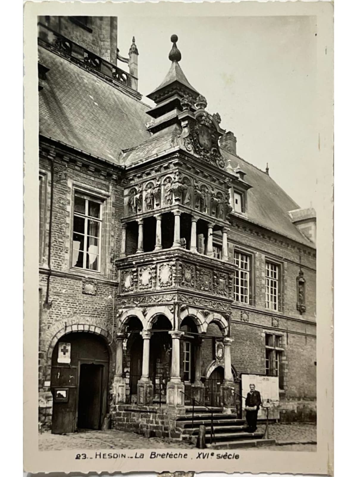 Recto de la carte postale