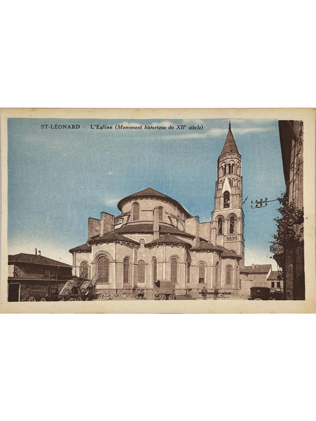 Recto de la carte postale