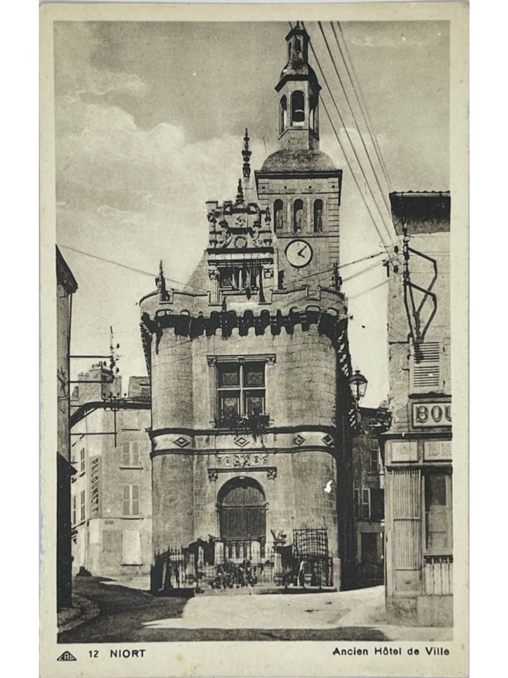 Recto de la carte postale