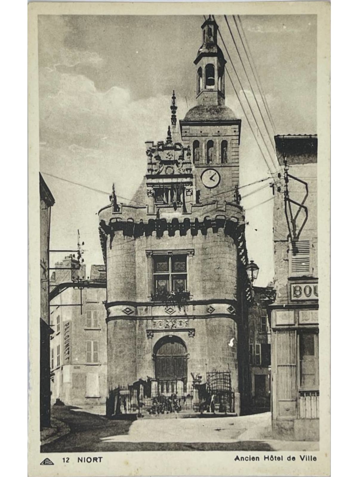 Recto de la carte postale