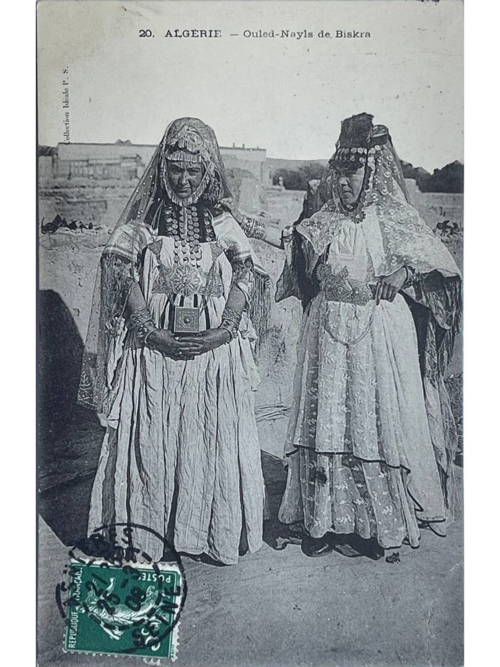 Recto de la carte postale