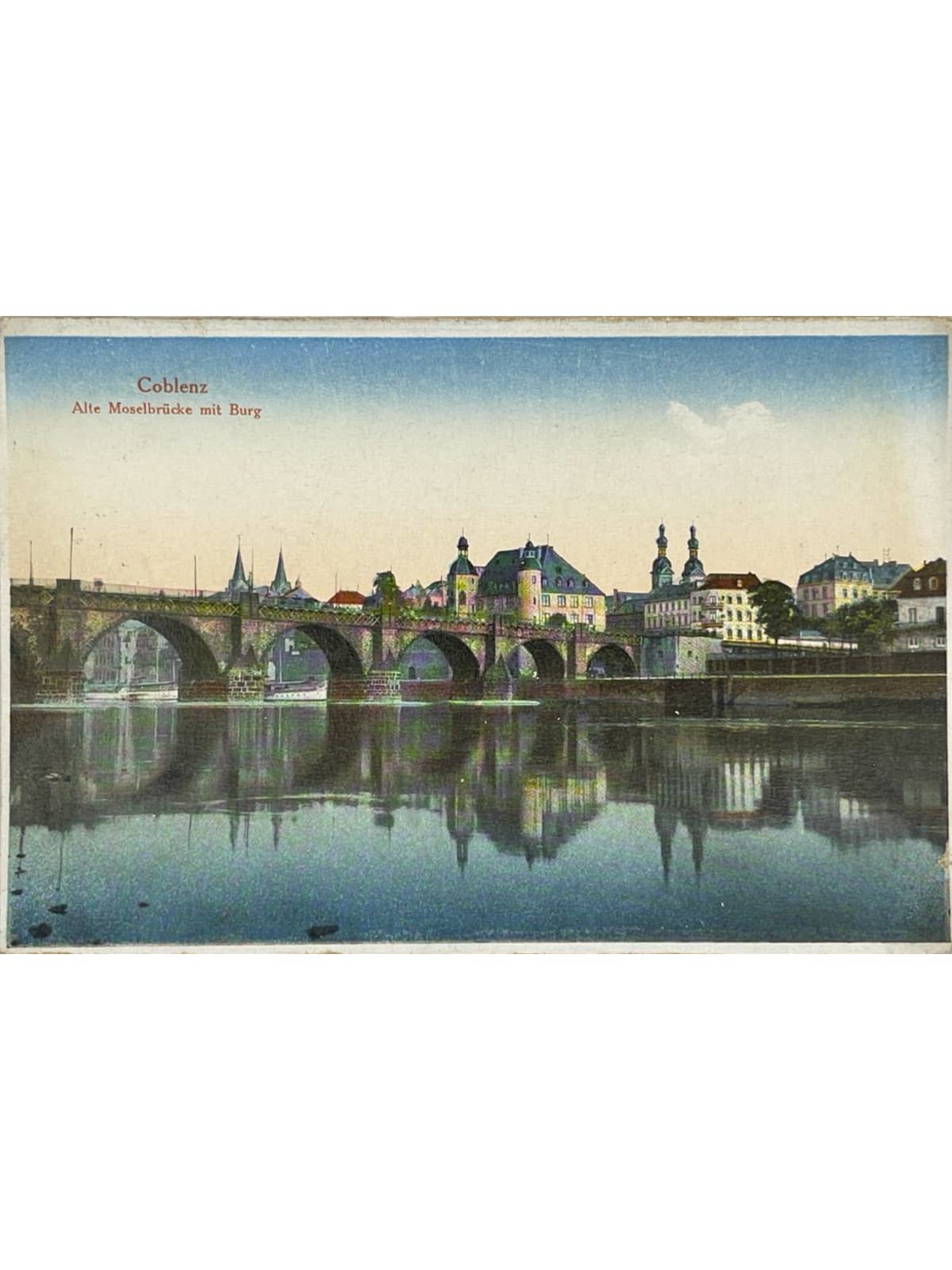 Recto de la carte postale