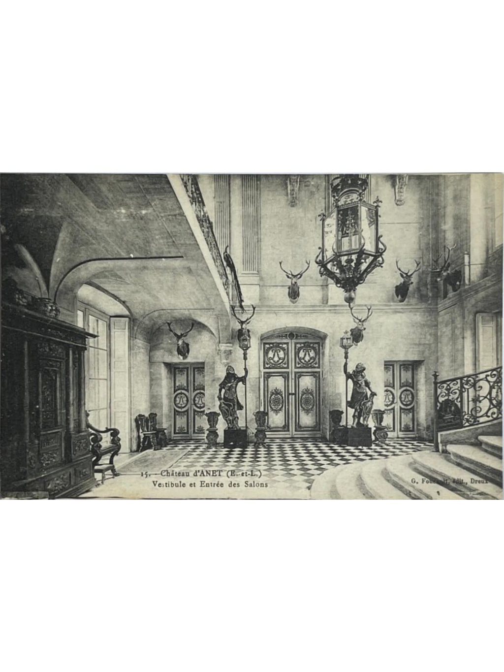 Recto de la carte postale