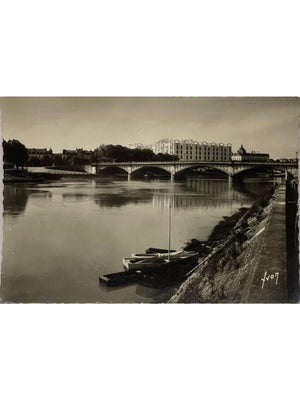 Dax (Landes) – Pont sur l'Adour et Hôtel Splendid – Éditions Yvon