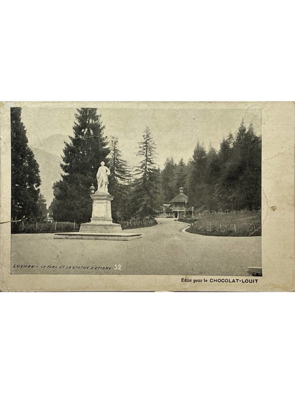 Recto de la carte postale