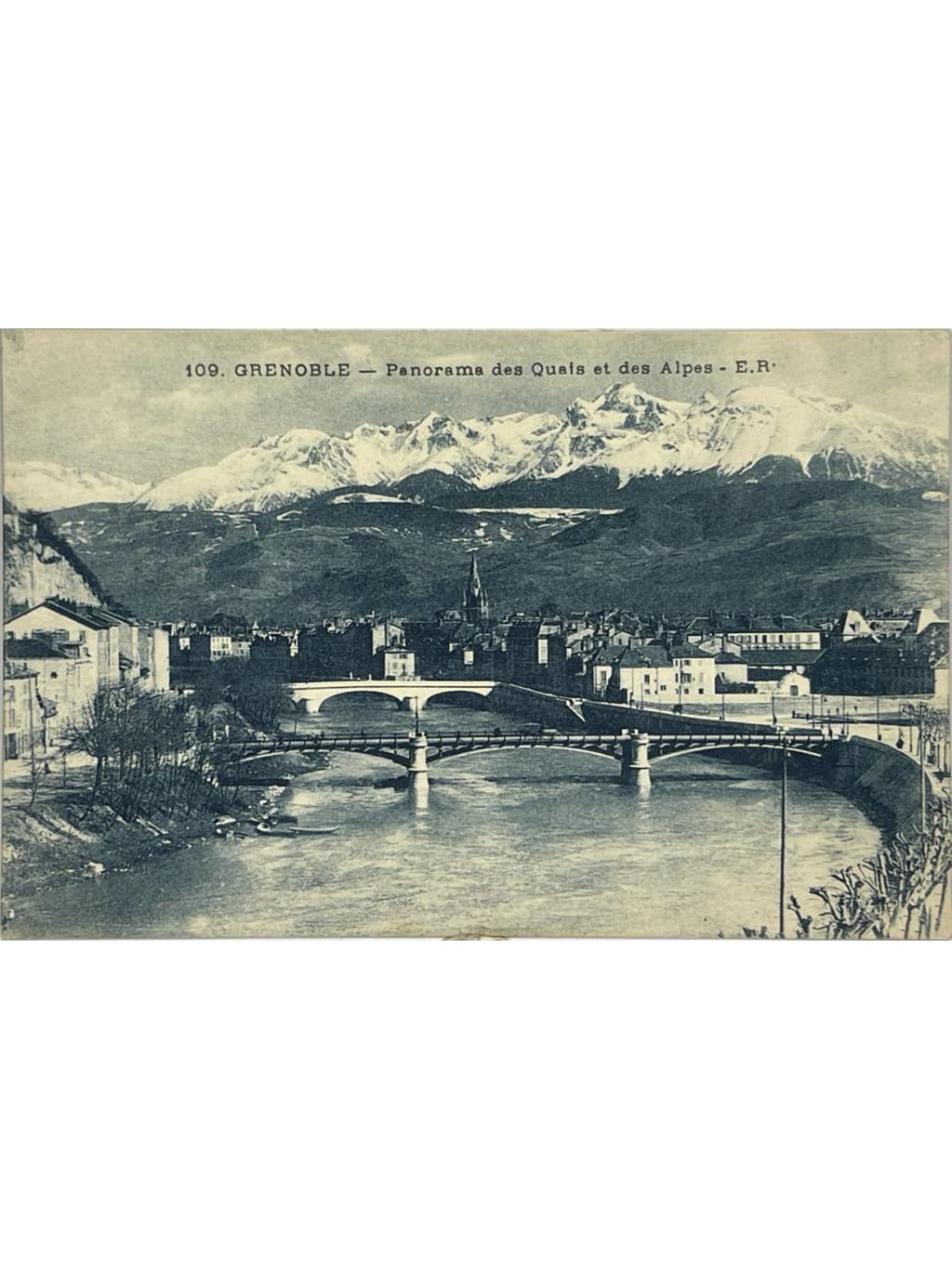 Recto de la carte postale