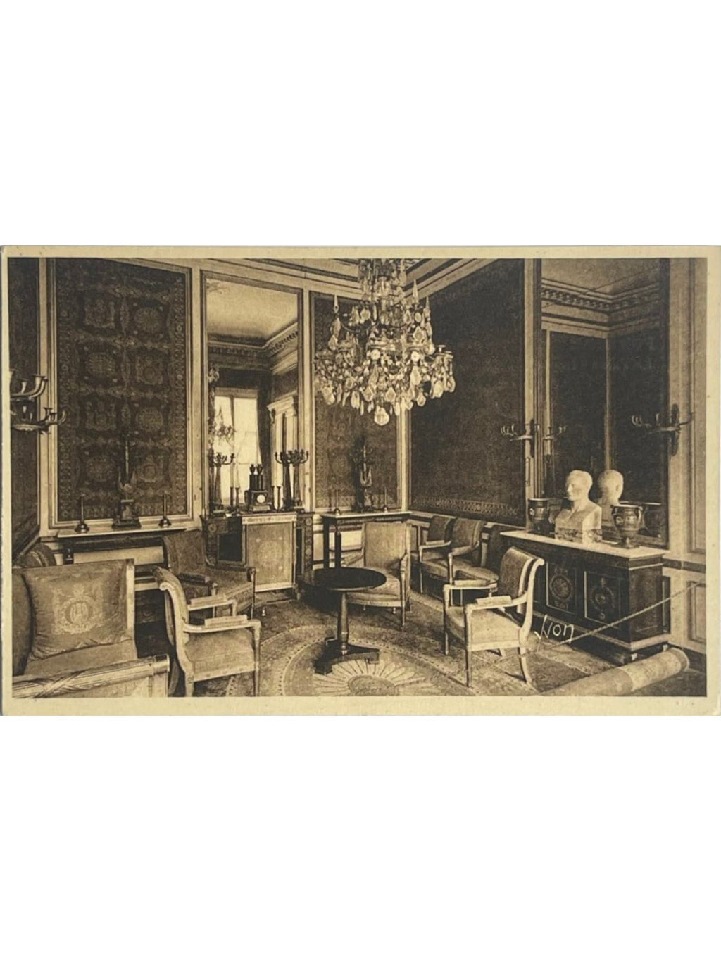 Recto de la carte postale
