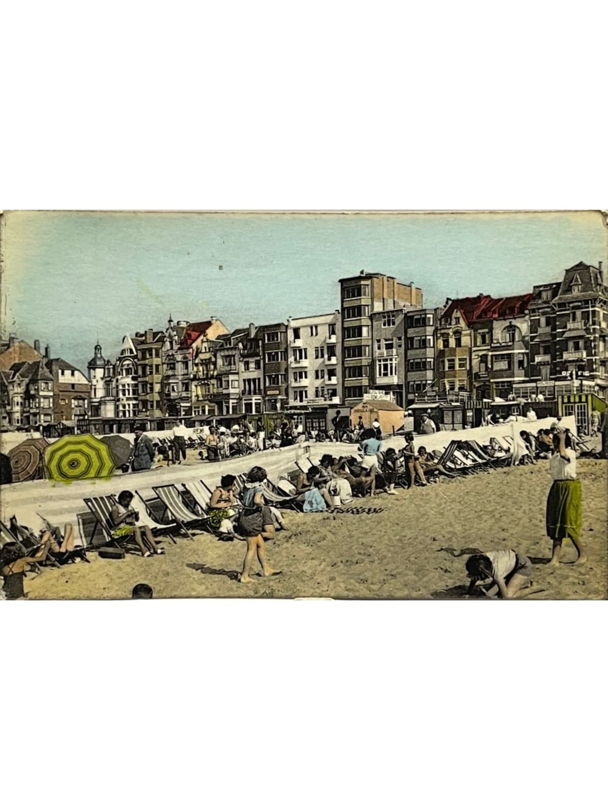 Recto de la carte postale