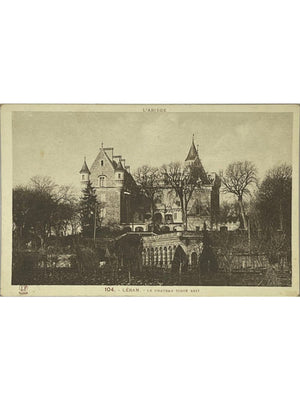 Léran – Le château côté est – Ariège – CPA Labouche Frères n° 104