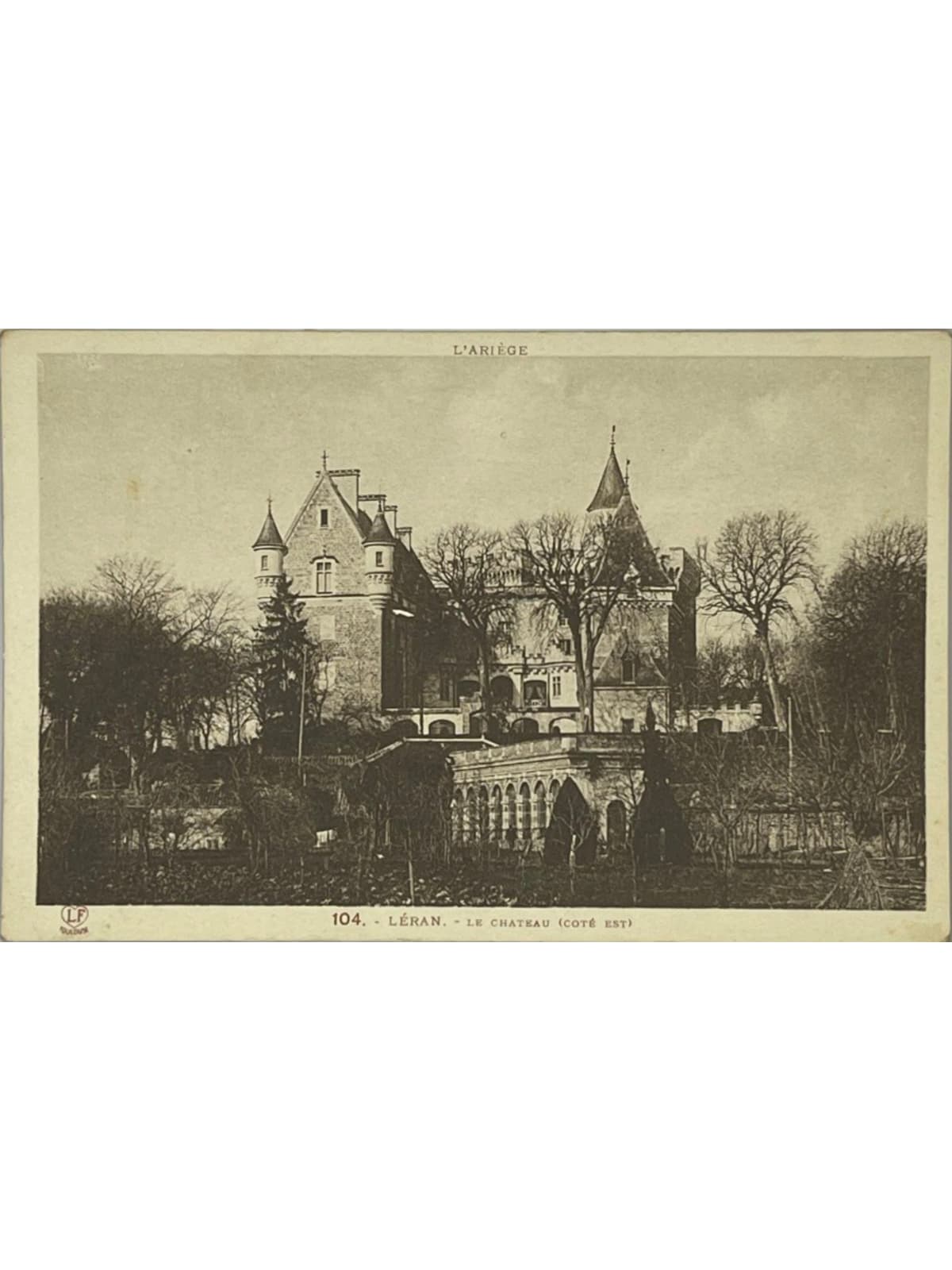 Recto de la carte postale