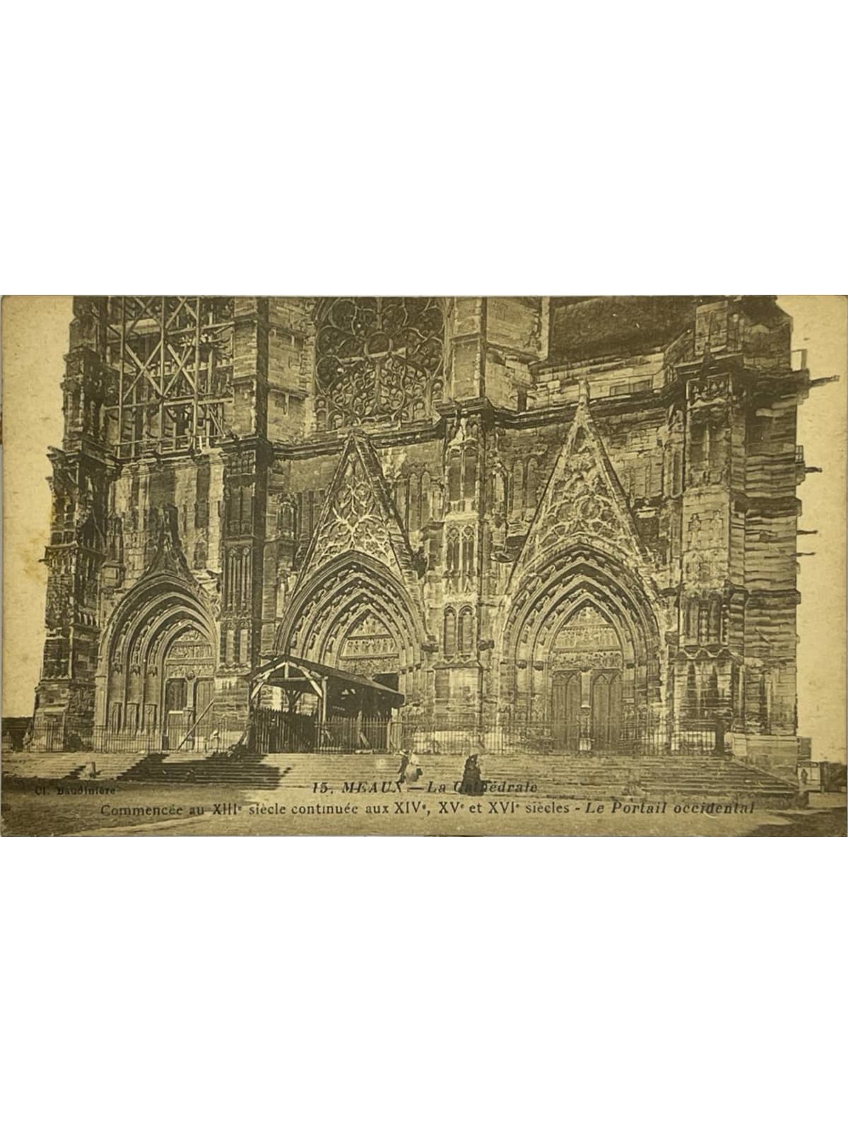 Recto de la carte postale