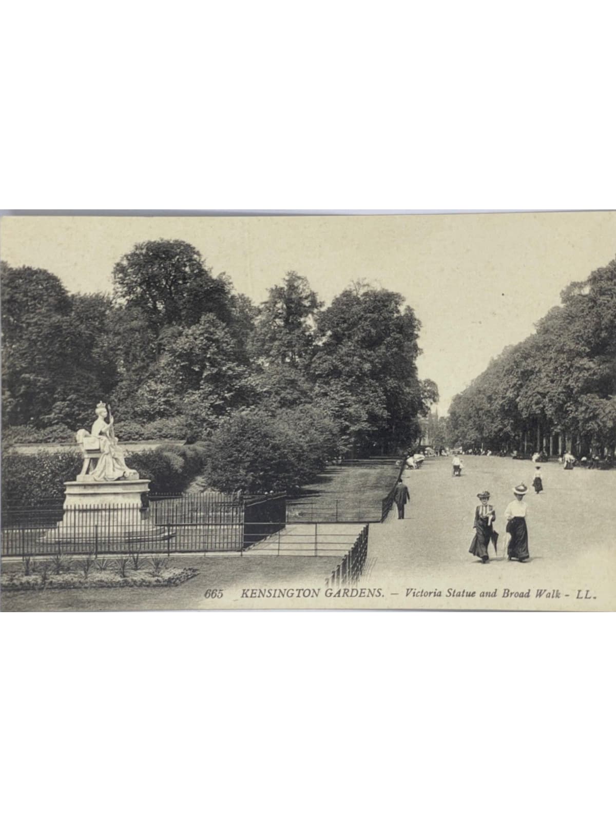 Recto de la carte postale