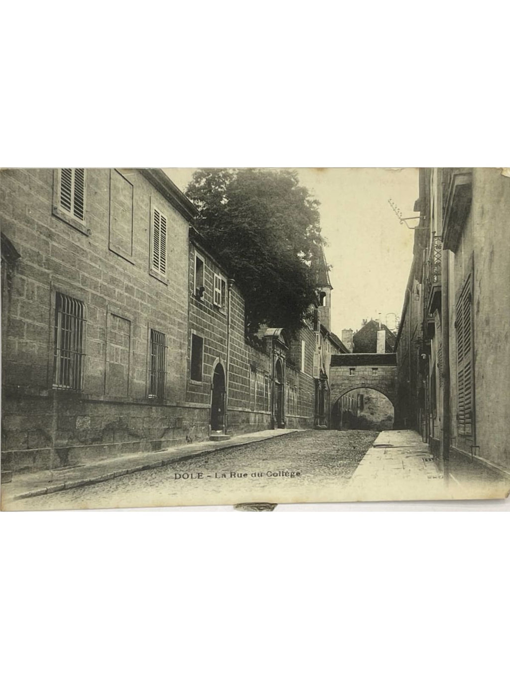 Recto de la carte postale