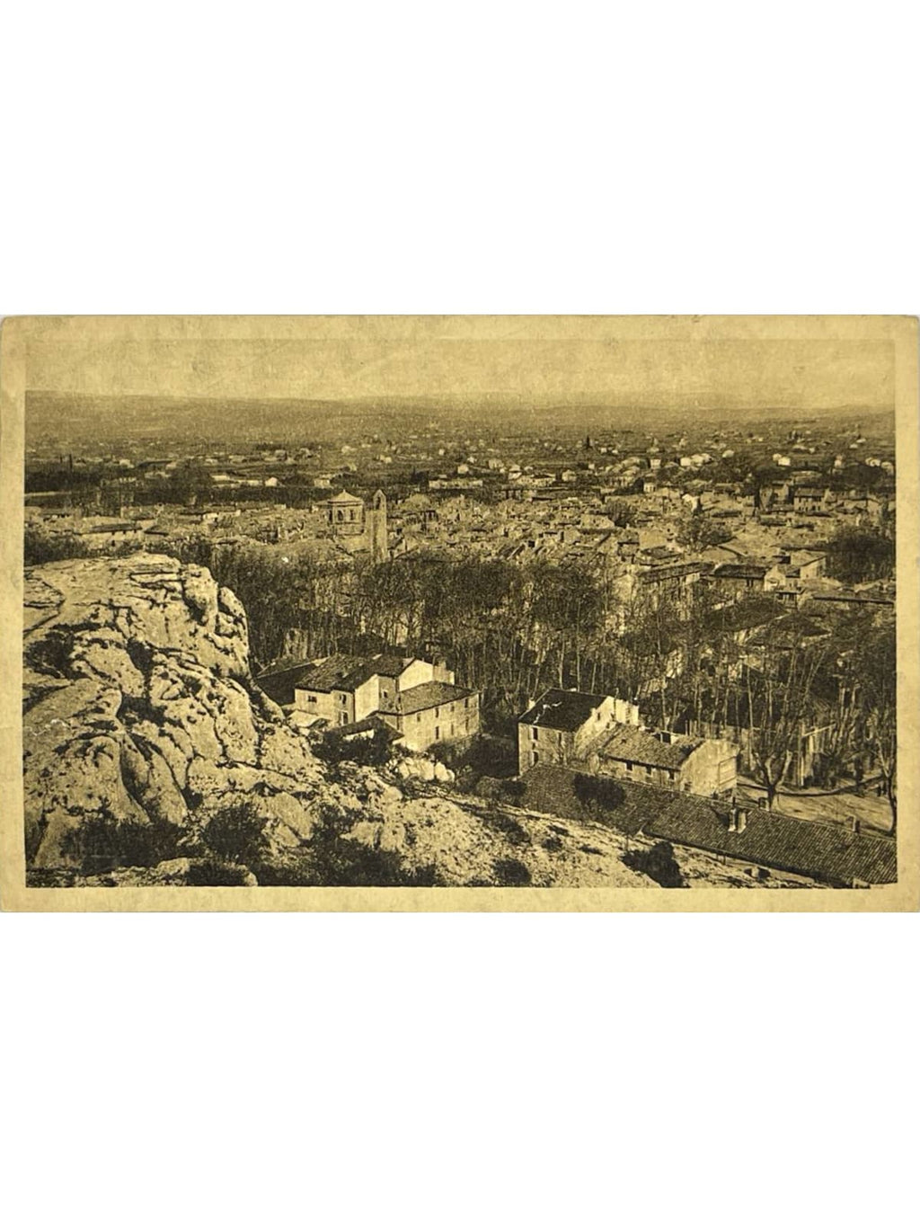 Recto de la carte postale