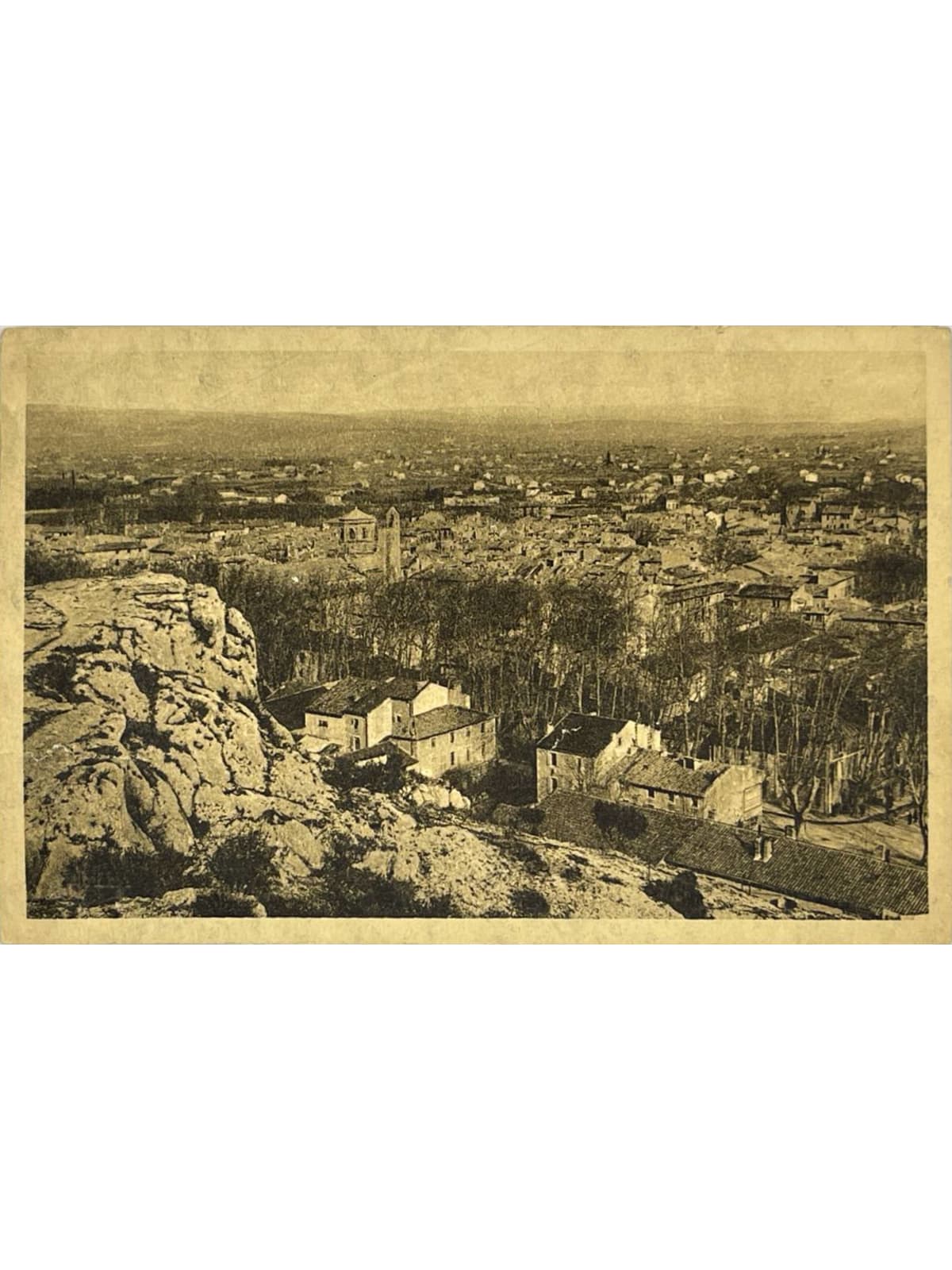 Recto de la carte postale