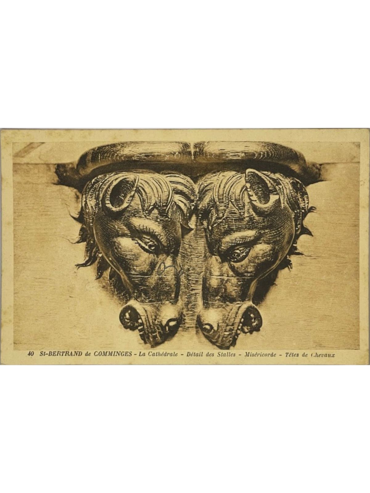 Recto de la carte postale