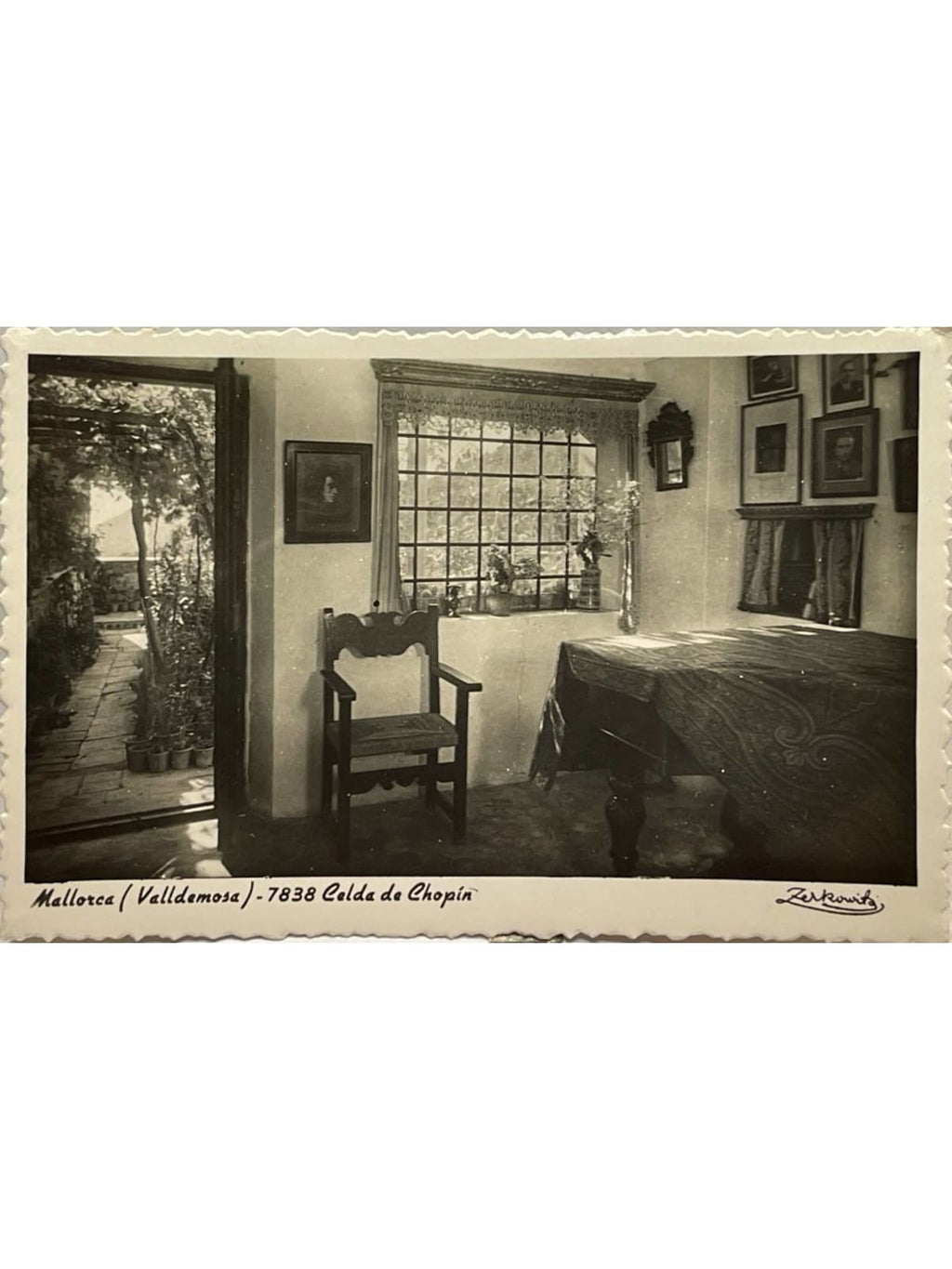 Recto de la carte postale
