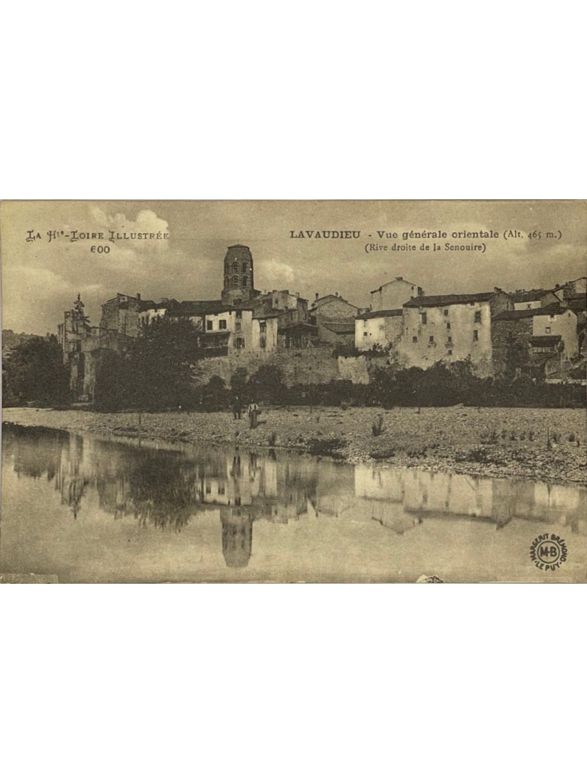 Recto de la carte postale