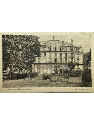 Plombières-les-Bains – Les Grands Hôtels – CPA LL n°95