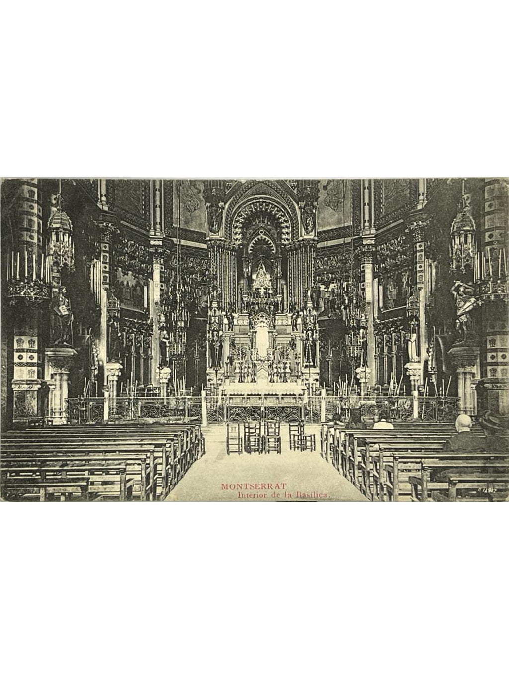 Recto de la carte postale