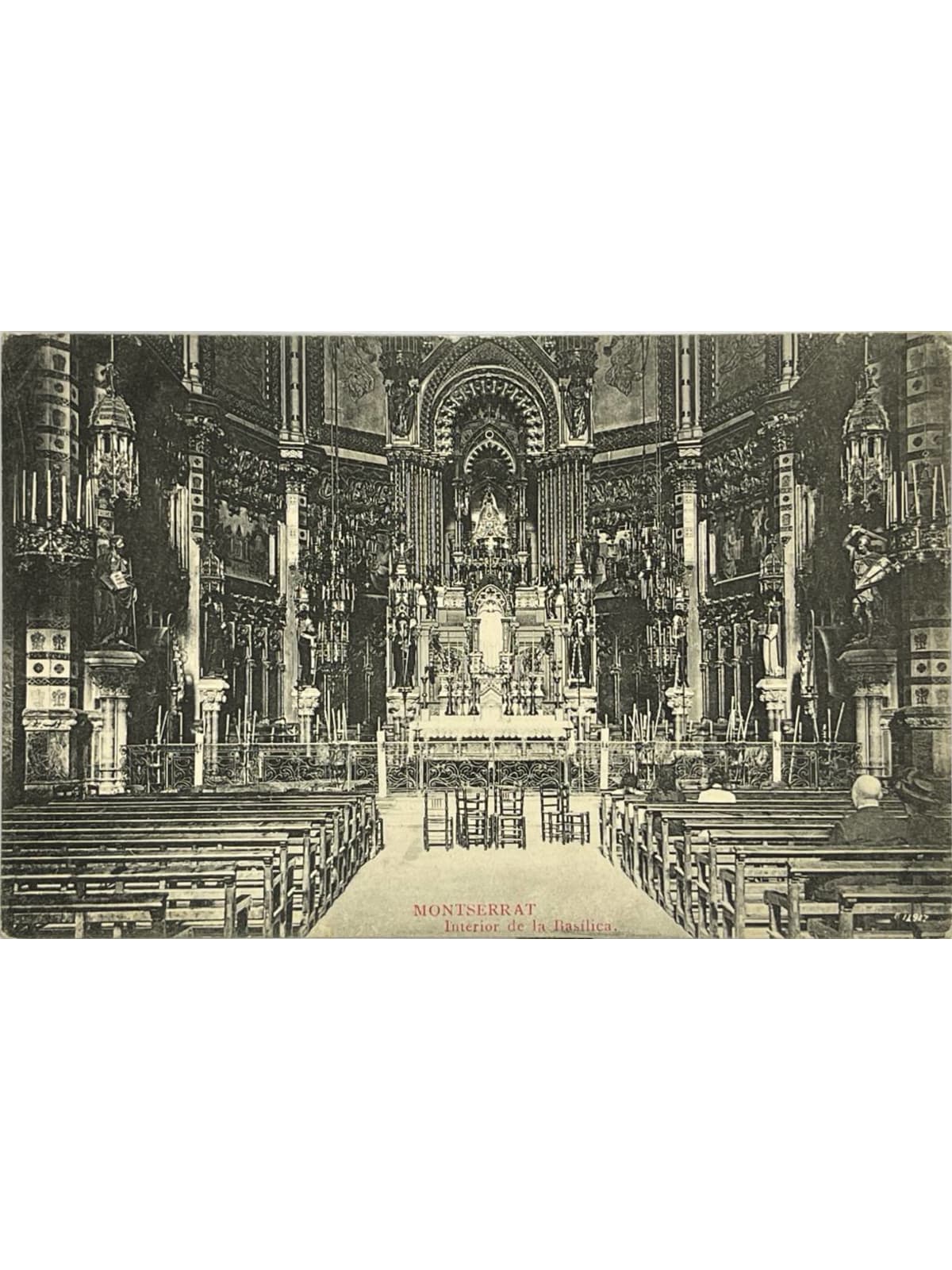Recto de la carte postale