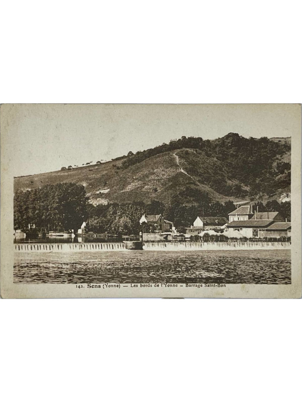 Recto de la carte postale