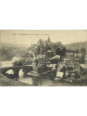 Uzerche (Corrèze) – Pont Turgot et vue générale – CPA n°34