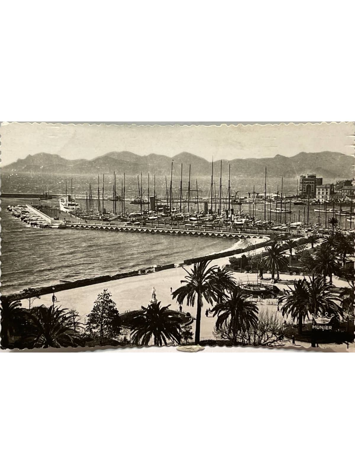 Recto de la carte postale