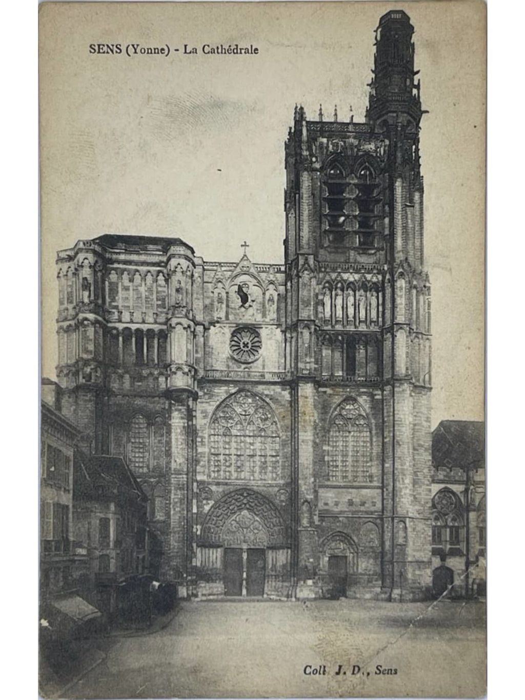 Recto de la carte postale