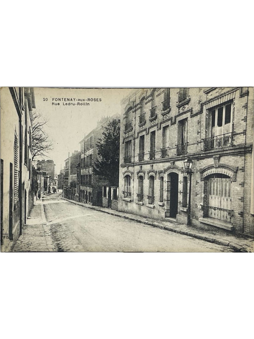 Recto de la carte postale