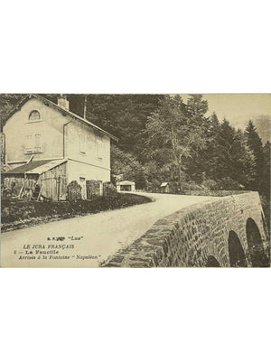 Gex – La Faucille, arrivée à la Fontaine Napoléon – CPA n° 6